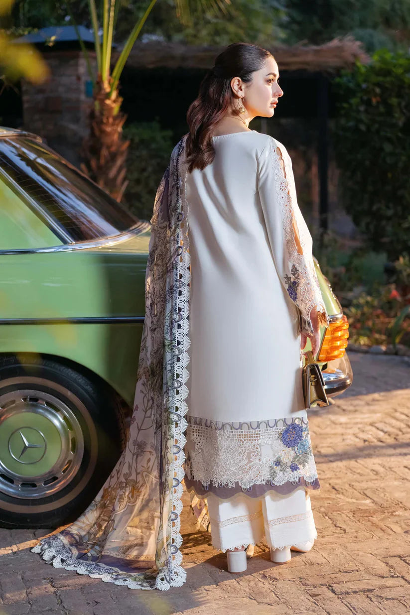 JADE - UNSTITCHED 3PC DHANAK EMBROIDERED SUIT