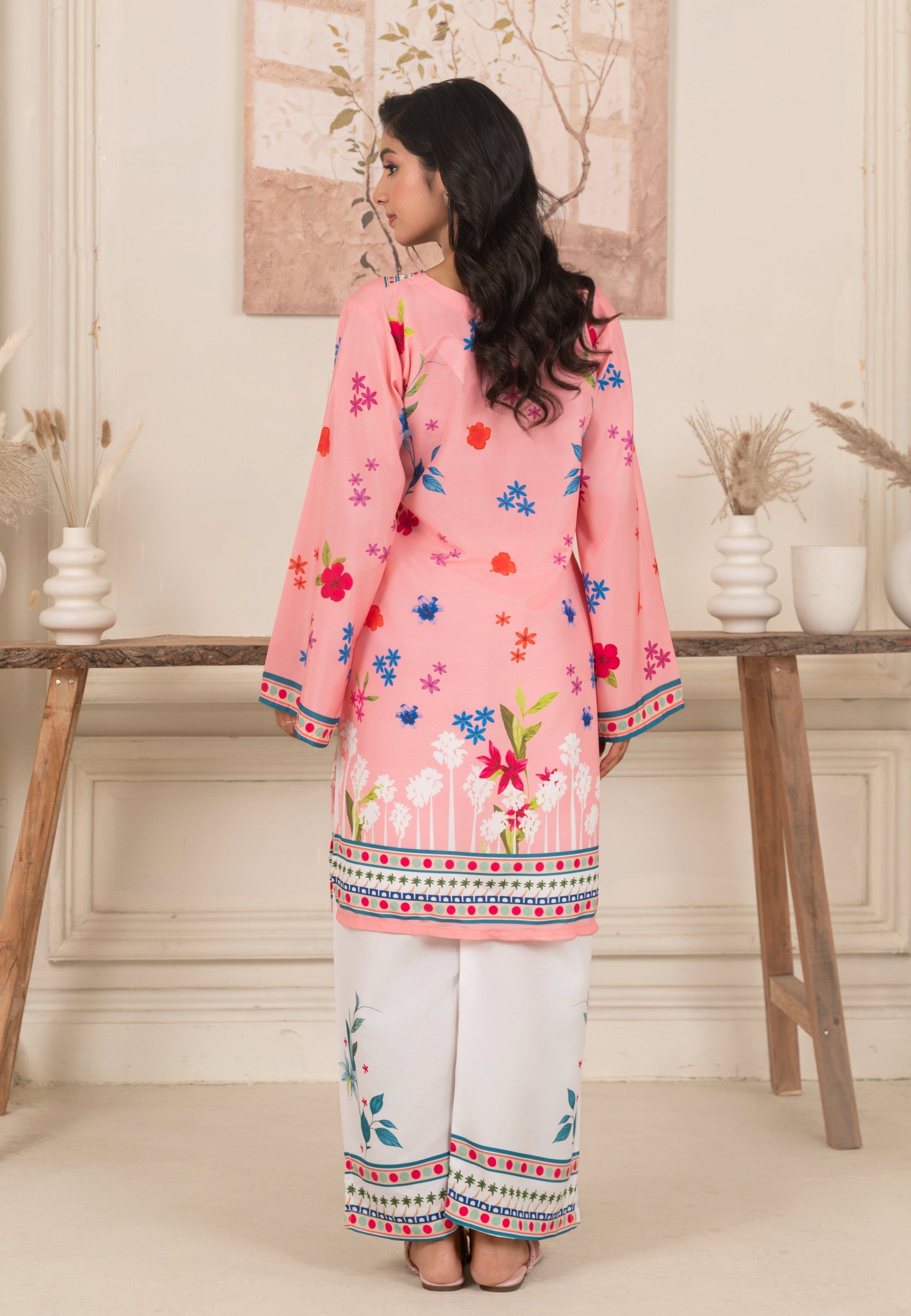 Lulusar  3PC Shamoz silk shirt & trouser