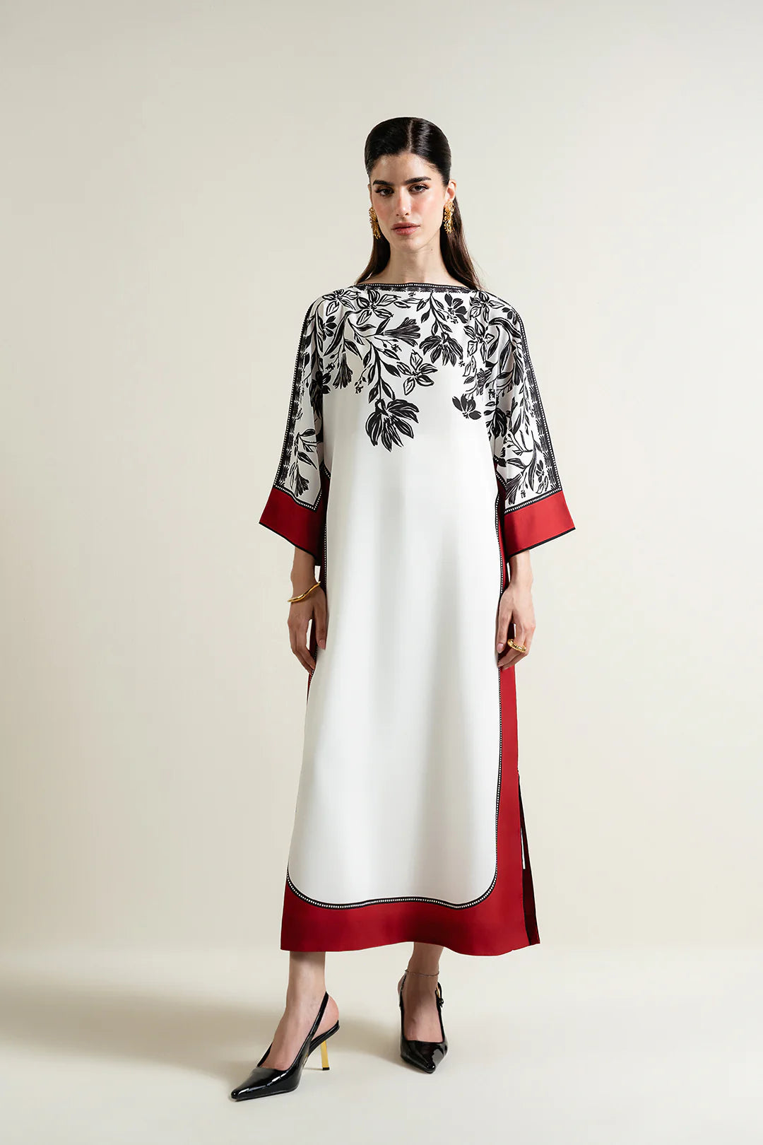 Lulusar  3PC Shamoz silk shirt & trouser
