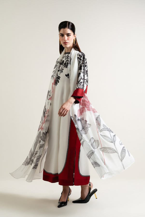 Lulusar  3PC Shamoz silk shirt & trouser
